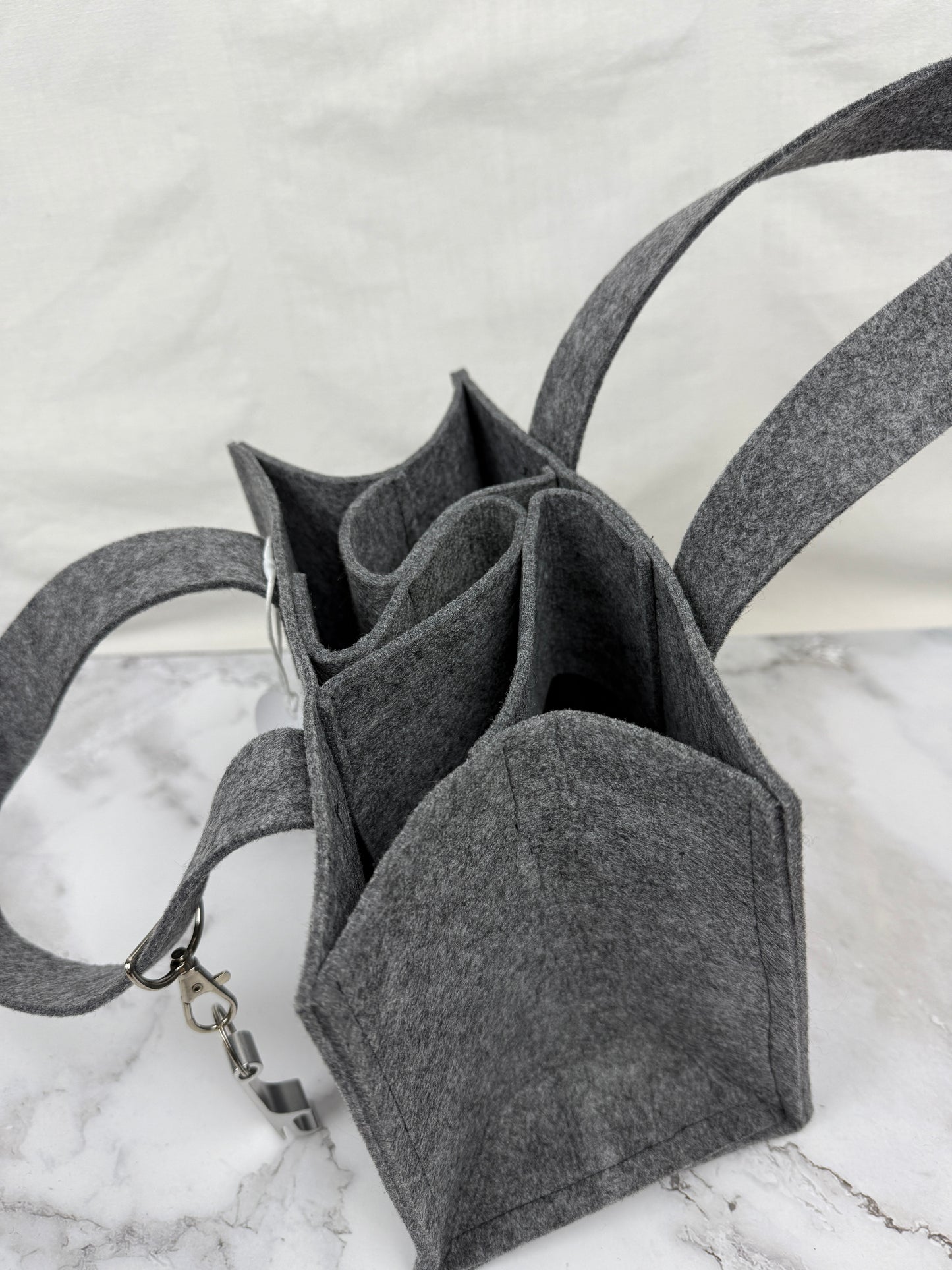 handgefertigte Getränketasche Bierträge Männerhandtasche