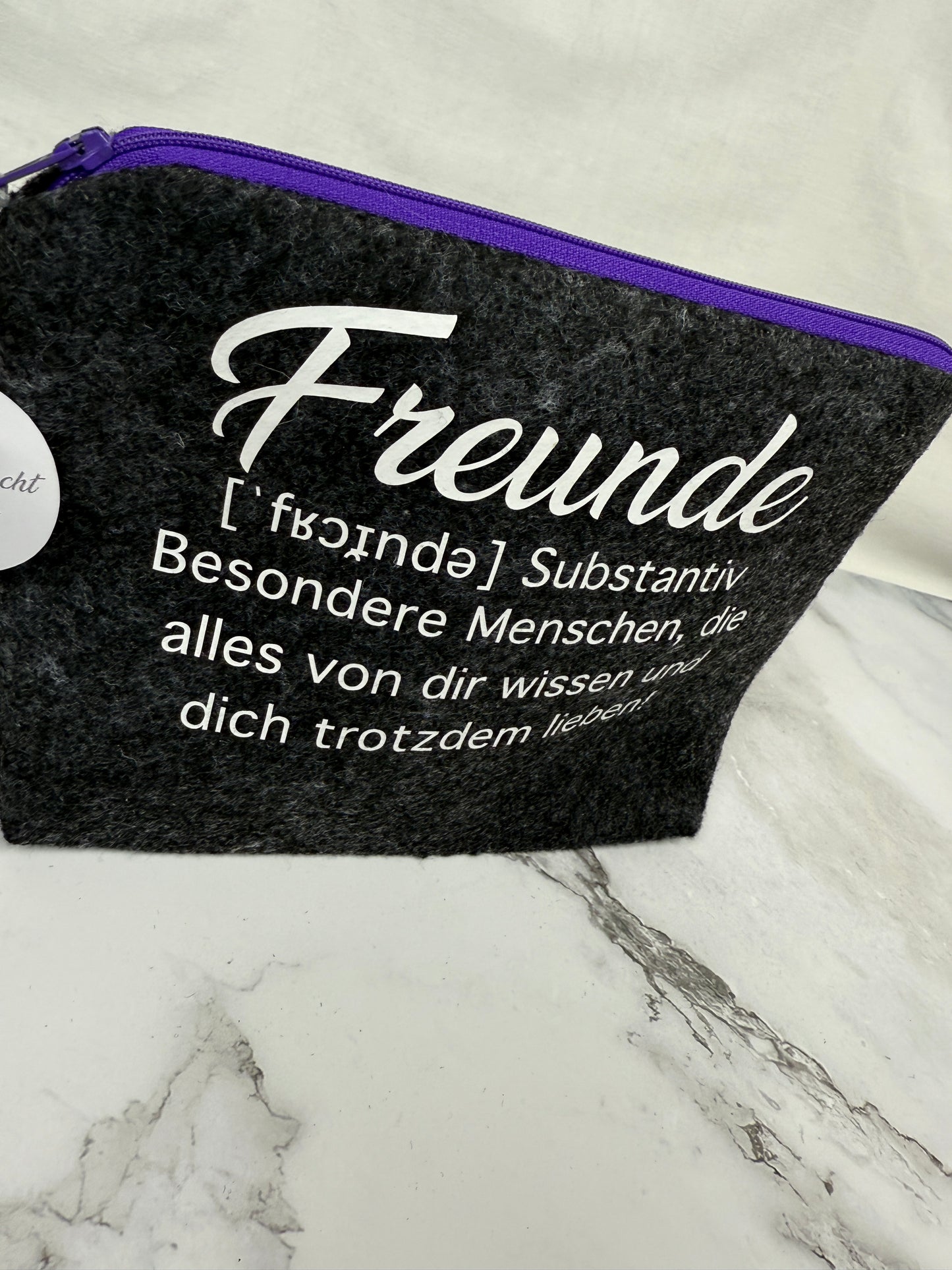 Handgemachte Kosmetiktaschen "Freunde"