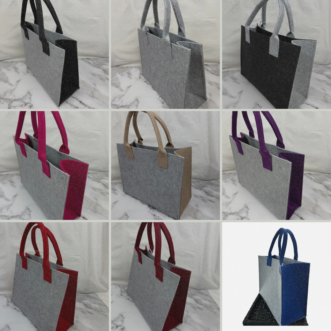 Glanzvolle Individualität – personalisierter Filztaschen