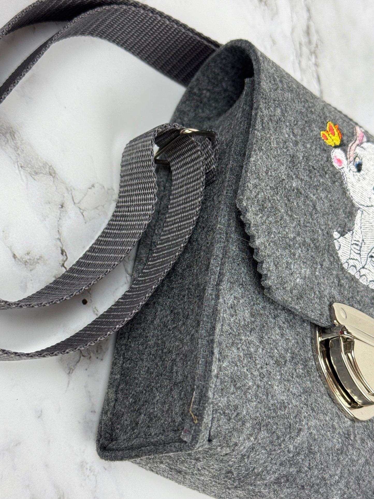 Handgefertigte Kinderhandtasche „Elefant“