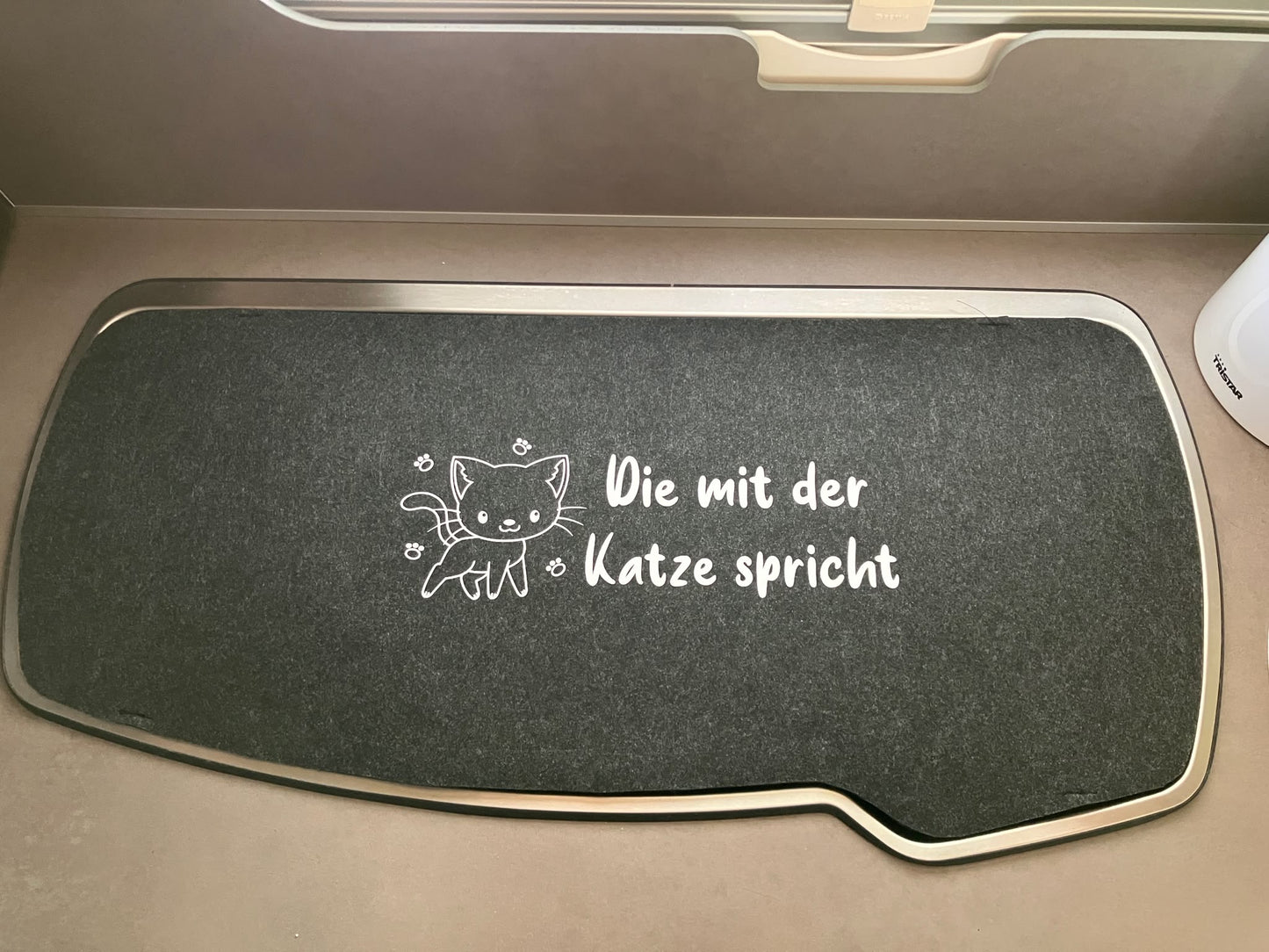 Passgenaue Filzabdeckung für Herd & Spüle – Individuell für Wohnwagen, Wohnmobil und Camper