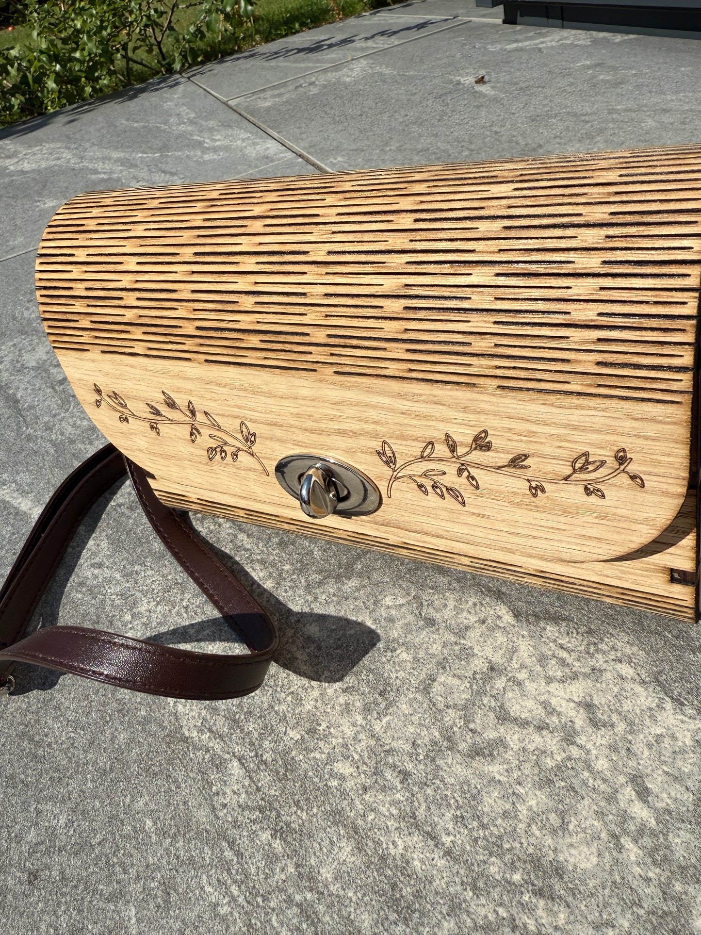Einzigartige Holztasche – Natürlich, Stilvoll & Handgemacht