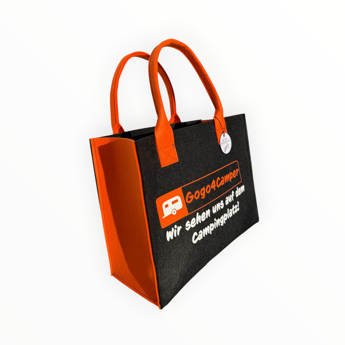 Gogo4Camper Filztasche – „Wir sehen uns auf dem Campingplatz!“ | 2. Edition